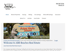 Tablet Screenshot of annamariaislandrealty.com